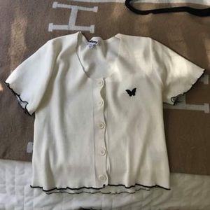 Verge girl button down tank